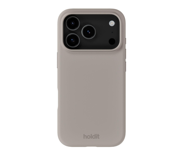 Holdit Silicone Case iPhone 17 Pro Taupe 16813 - 1361715 - zdjęcie